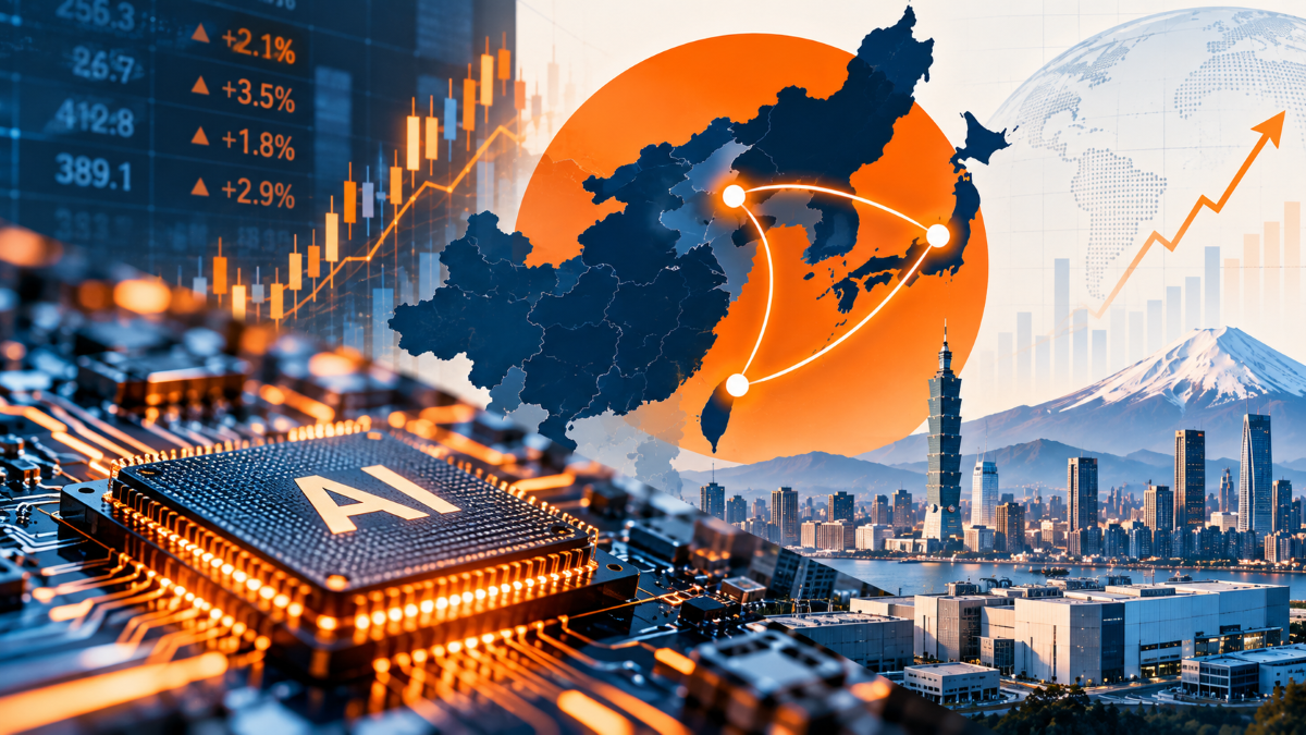 El “triángulo dorado” de la IA: Taiwán, Japón y Corea del Sur